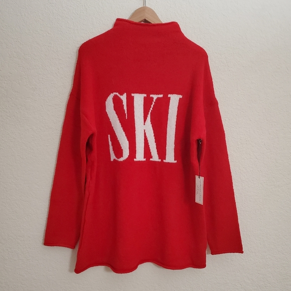 Cupcakes & cashmere sweater ski red white - Picture 4 of 5